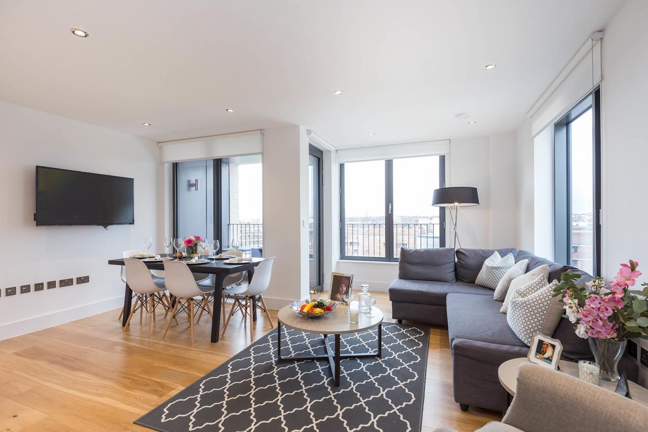 Portobello Apt With Floor-To-Ceiling Views Лондон Екстер'єр фото